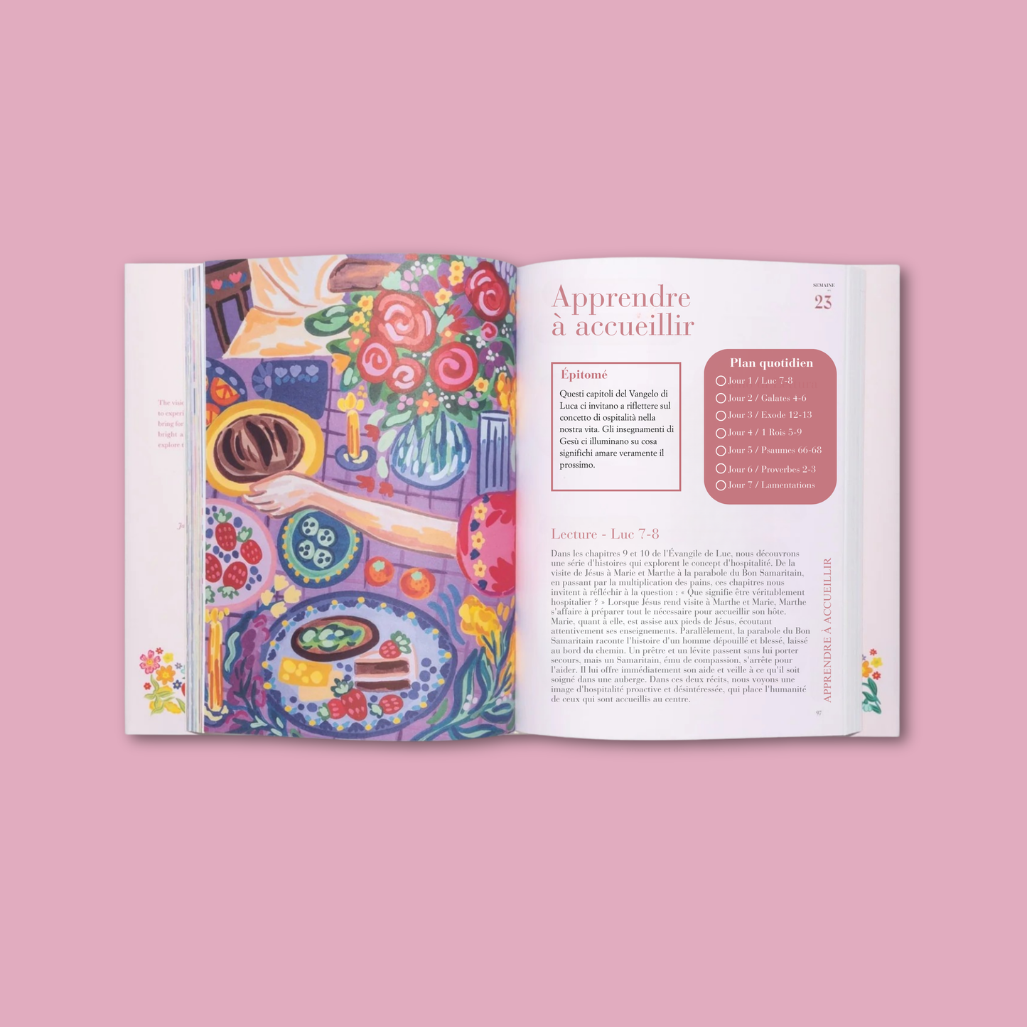 La Bible en un An - 52 Semaines avec la Parole du Seigneur