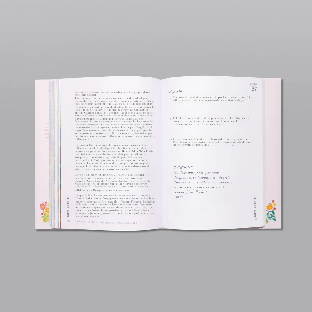 Un Merveilleuse Année d'Étude de la Bible